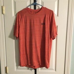 Under Armour Men’s Short Sleeve Performance Tee — Orange Heather